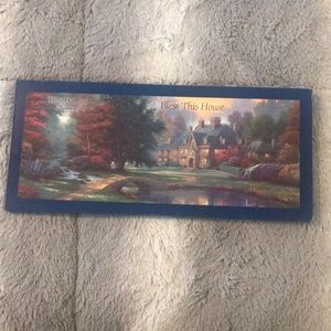 Thomas Kinkade Bless This House 5 1/4 x 12